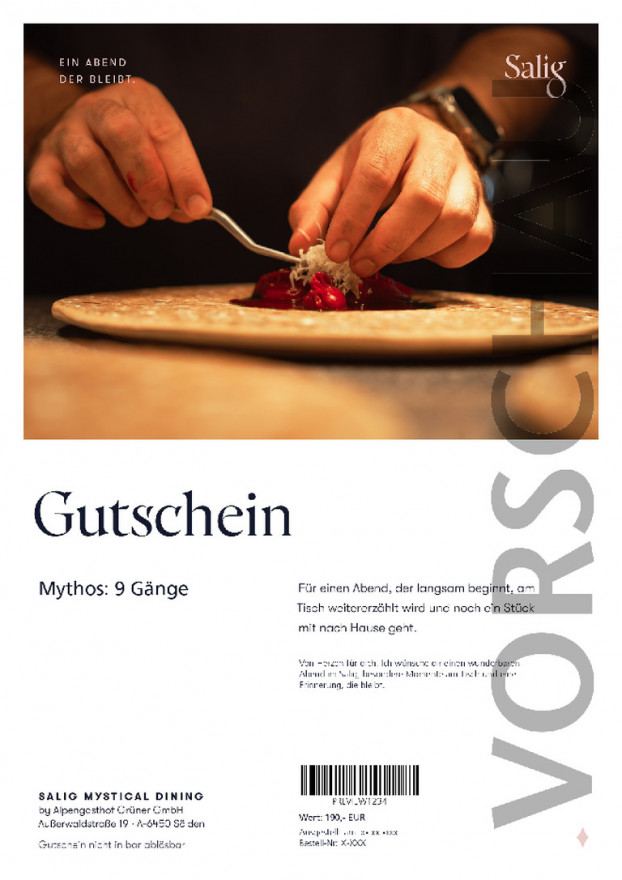 Mythos: 9 Gänge